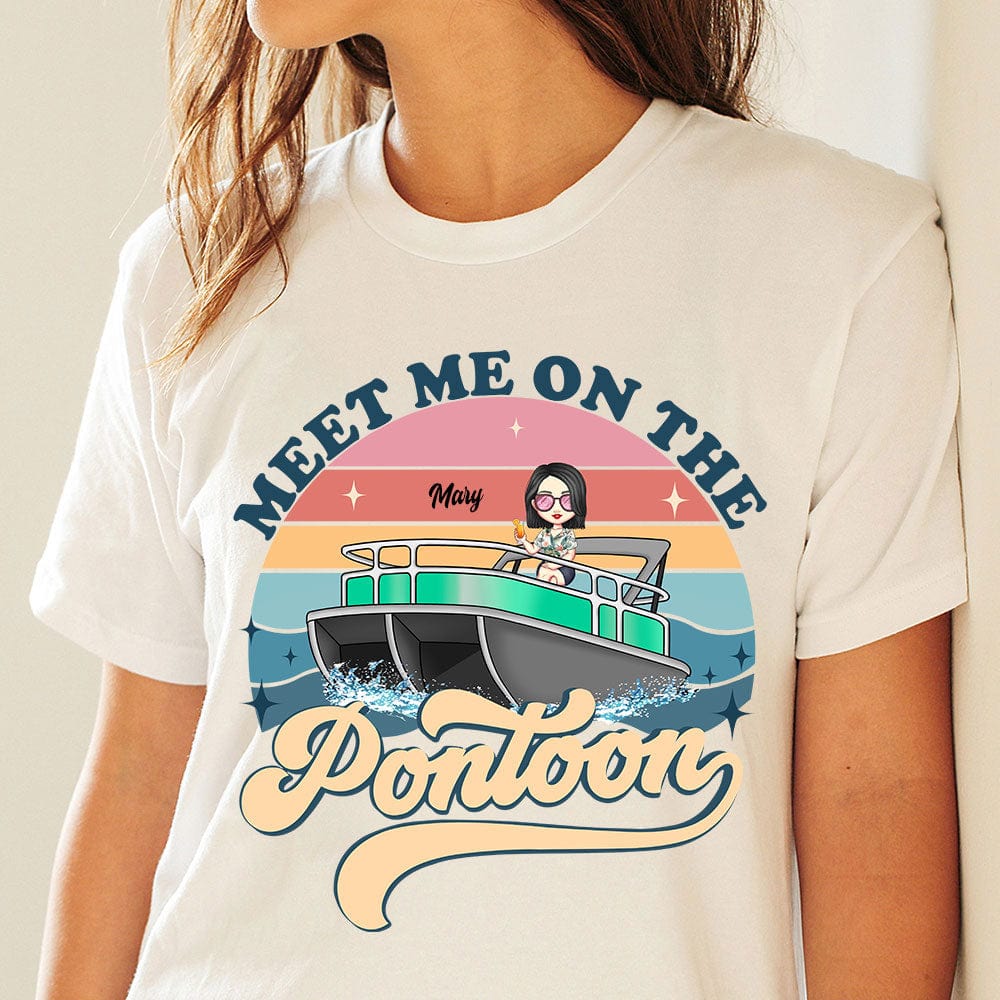 GeckoCustom Meet Me On The Pontoon Shirt TA29 889486