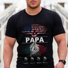 GeckoCustom Mexican Roots American Grown Tree Flag Shirt K228 888507