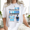 GeckoCustom Never Underestimate A Senior Graduation Shirt, Back To School Gift HN590 HA75 891890