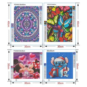 GeckoCustom New DIY 5D Diamond Painting Moon Tree Full Round Mosaic Landscape Flower Diamond Embroidery Art Rhinestone for Home Decor