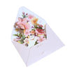 GeckoCustom New Romantic Flower 3D Pop-up Greeting Cards