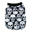 GeckoCustom New Summer Pet Dog Vest Cat Clothes Cartoon Skull Vest Clothes For Dogs Cat T-shirt Soft Puppy Dogs Clothing Shirt Vest 2XS-5XL 1 / XS