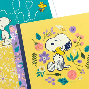 GeckoCustom Peanuts Snoopy Card Pack (6 Cards with Envelopes) for Mother'S Day, Just Because