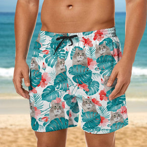 GeckoCustom Personalized Beach Short Upload Photo Dog Cat For Men N369 888378 120728