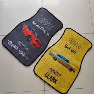 GeckoCustom Personalized Car Mats Upload Photo Of Your Car N369 120728 889803