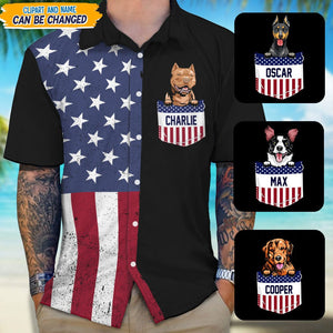 GeckoCustom Personalized Dog Clipart July 7th Hawaii Shirt N304 889459