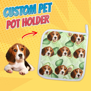 GeckoCustom Personalized Dog Photo With Accessory Pattern Oven Mitt DA199 889068