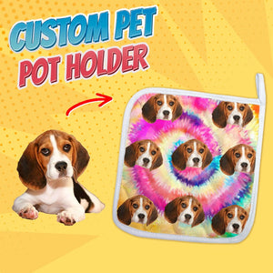 GeckoCustom Personalized Dog Photo With Accessory Pattern Oven Mitt DA199 889068
