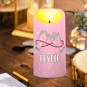 GeckoCustom Personalized Gift Bestie Would Punch A B*tch For You LED Candle LM32 891997