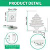 GeckoCustom Personalized Gift Christmas Tree With Family Names And Led Light Led Acrylic Ornament HA75 891901 3 inches