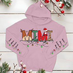 GeckoCustom Personalized Gift Family Name Claus Christmas Light Sweatshirt For Family, Lover TH10 891741