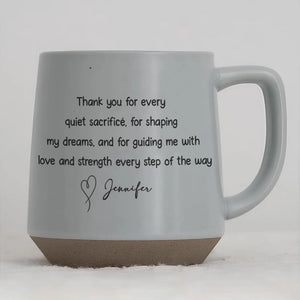 GeckoCustom Personalized Gift Handwritten Chritsmas Quote Printed Pottery Mug - Perfect for Family, Bestie LM32 891953