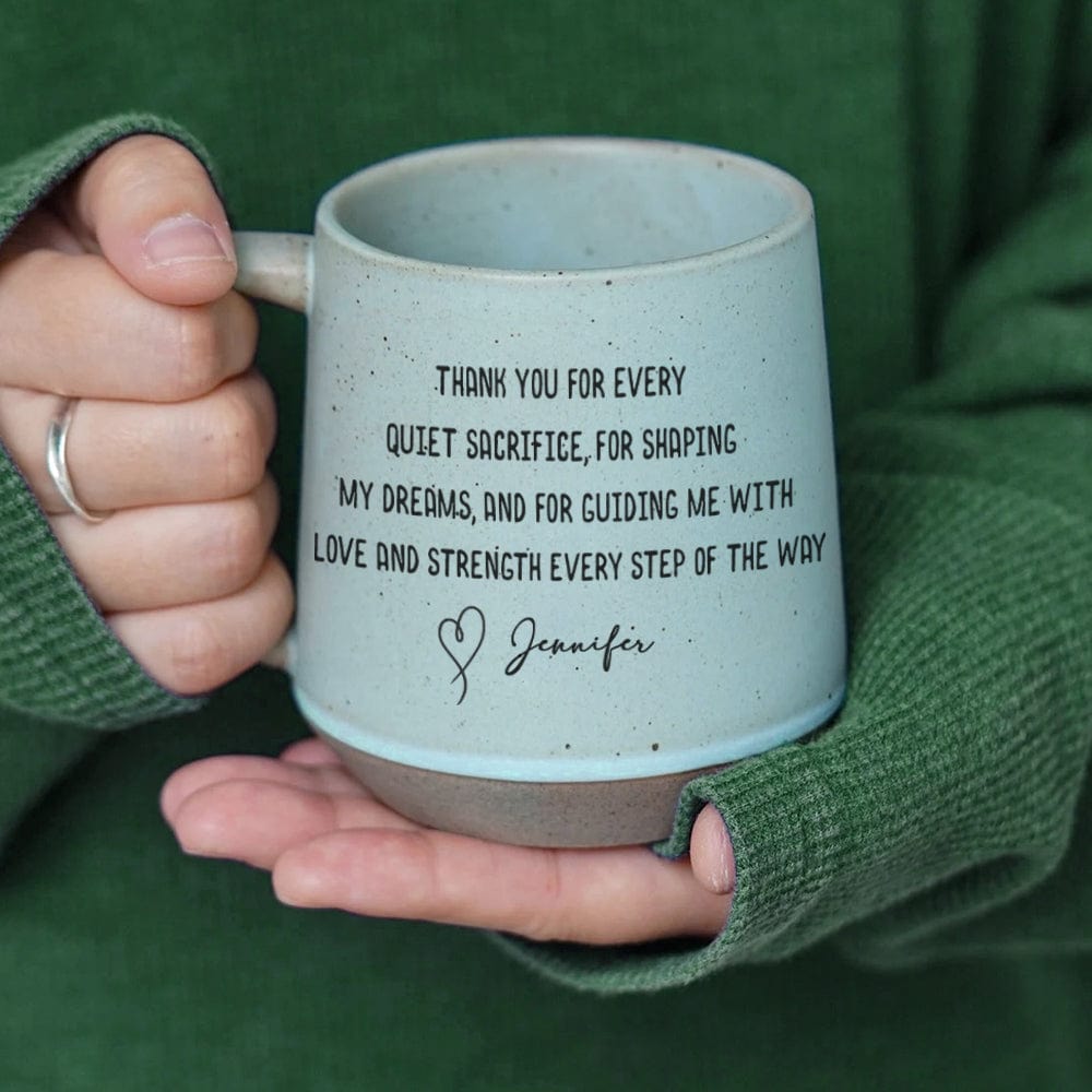 GeckoCustom Personalized Gift Handwritten Chritsmas Quote Printed Pottery Mug - Perfect for Family, Bestie LM32 891953