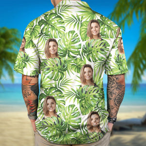 GeckoCustom Personalized Hawaiian Shirt Upload Photo And Custom Background N369 888372 120728