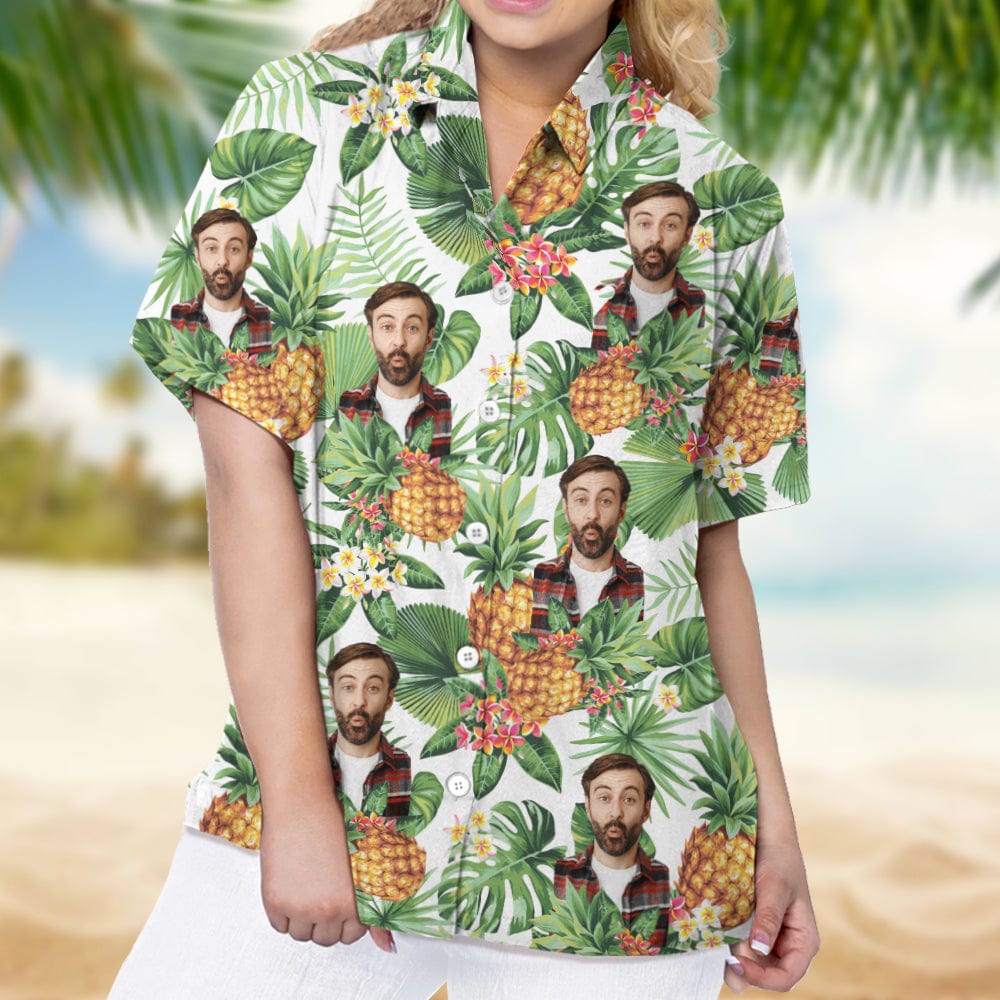 GeckoCustom Personalized Upload Photo Hawaiian Shirt N304 888372