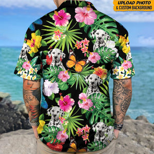 GeckoCustom Personlized Hawaii Shirt Upload Dog Cat Photo N369 888931 120728