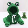 GeckoCustom Pet Clothes Dogs Hooded Sweatshirt Fruit Warm Coat Cat Sweater Cold Weather Costume for Puppy Small Medium Large Dog Cat Clothes Green / XS