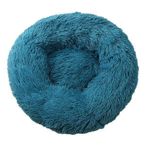 GeckoCustom Pet Dog Bed Comfortable Donut Cuddler Round Dog Kennel Ultra Soft Washable Dog and Cat Cushion Bed Winter Warm Sofa hot sell P / S 40CM