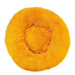 GeckoCustom Pet Dog Bed Comfortable Donut Cuddler Round Dog Kennel Ultra Soft Washable Dog and Cat Cushion Bed Winter Warm Sofa hot sell