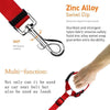 GeckoCustom Pet Dog Car Seat Belt Harness Restraint Lead