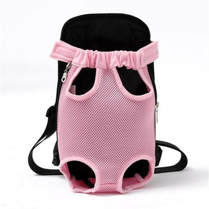 GeckoCustom Pet Dog Carrier Backpack Mesh Camouflage Outdoor Travel Products Breathable Shoulder Handle Bags for Small Dog Cats Chihuahua Pink / S