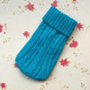 GeckoCustom Pet Dog Cat Clothing Winter Autumn Warm Cat Knitted Sweater Jumper Puppy Pug Coat Clothes Pullover Knitted Shirt Kitten Clothes Blue / XS / China