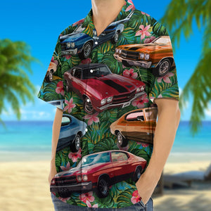 GeckoCustom Photo Oil Painting Hawaiian Shirt upload photo N369 888552