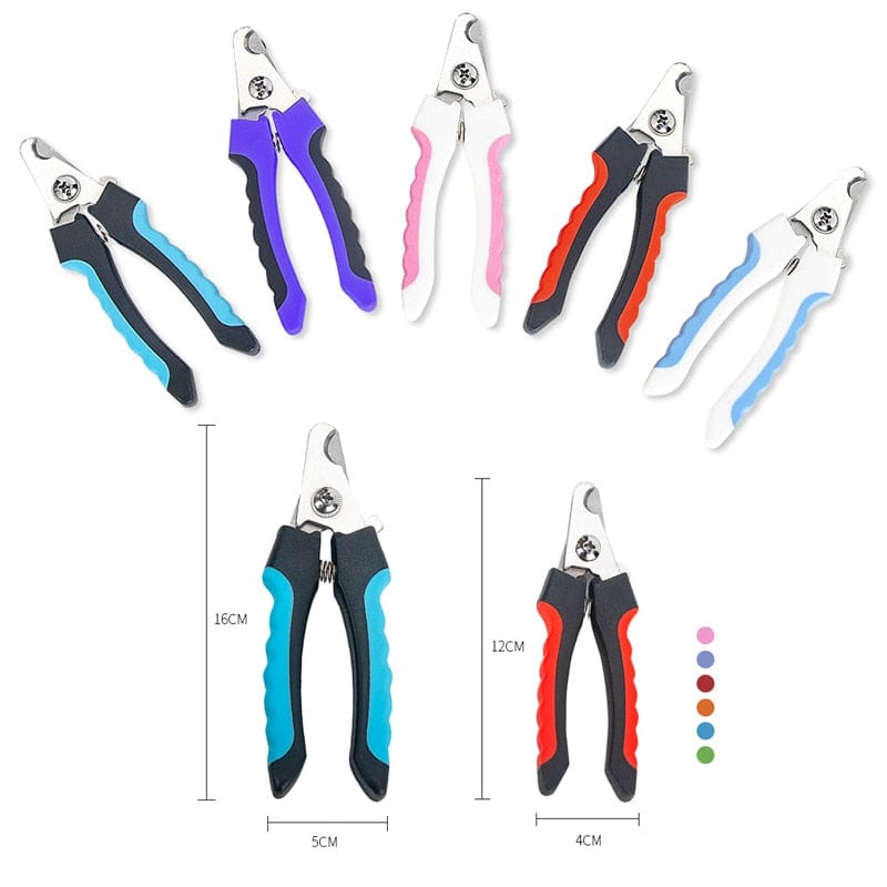 GeckoCustom Professional Pet Cat Dog Nail Clipper Cutter With Sickle Stainless Steel Grooming Scissors Clippers for Pet Claws Dog Supplies