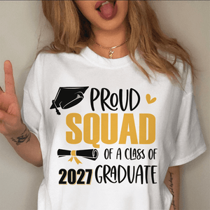 GeckoCustom Proud Family Of A Class Of 2024 Shirt For Graduation HN590