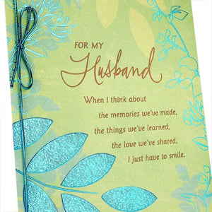 GeckoCustom Romantic Father'S Day Card for Husband (Sweet and Good Man) (529FFW9512)