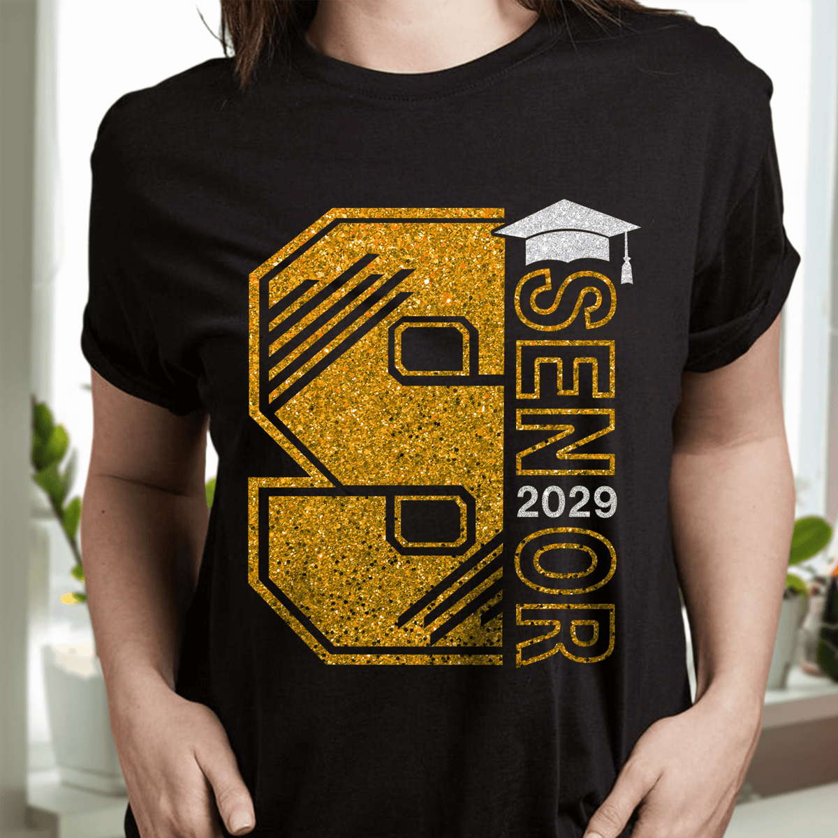 GeckoCustom S is for Senior Graduation Shirt HN590 HA75 891894