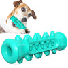GeckoCustom Safe Puppy Dental Care Soft Pet Toothbrush Toys Chew Cleaning Teeth Basic Blue