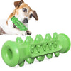 GeckoCustom Safe Puppy Dental Care Soft Pet Toothbrush Toys Chew Cleaning Teeth Basic Green