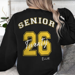 GeckoCustom Senior 2025 Personalized Custom Backside Shirt C394