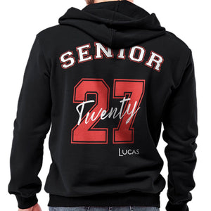 GeckoCustom Senior 2025 Personalized Custom Backside Shirt C394