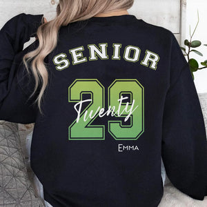 GeckoCustom Senior 2025 Personalized Custom Backside Shirt C394