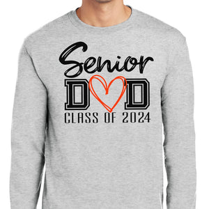 GeckoCustom Senior Dad Class Of 2024 Shirt N304 HN590