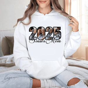 GeckoCustom Senior Mom, Senior Dad Upload Photo Graduation Shirt 890645