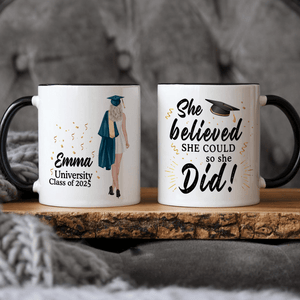 GeckoCustom She Believed She Could So She Did Graduation Gift LM32 893055