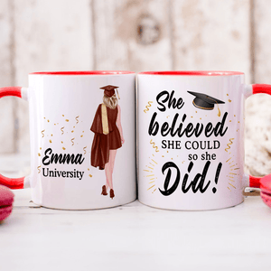 GeckoCustom She Believed She Could So She Did Graduation Gift LM32 893055