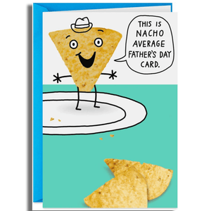 GeckoCustom Shoebox Funny Father'S Day Card (Nacho Average Card)