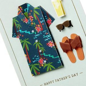 GeckoCustom Signature Fathers Day Card (Hawaiian Shirt) (799FFW2009)