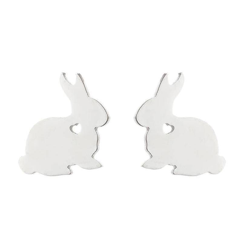 GeckoCustom Soft clay cute animal bite earrings studs - Fun Gift Idea E