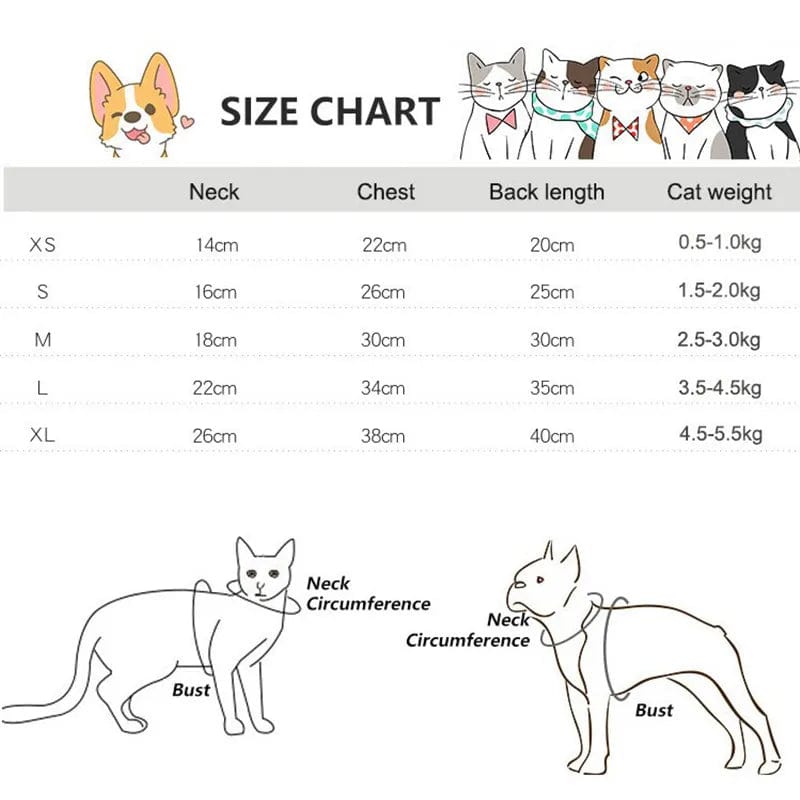 GeckoCustom Sphynx Cat Clothes Cute Cotton Kitten Cat Jumpsuit Warm Cats Overalls Hoodies Costumes For Sphinx Devon Cat ropa para gato