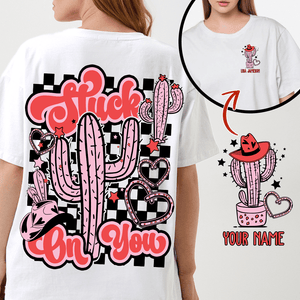 GeckoCustom Stuck On You Valentine Shirt Personalized Gift TA29 890108