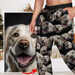 GeckoCustom Sweatpants Custom Dog Cat Photo Portrait N369 889586