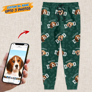 GeckoCustom Sweatpants Custom Photo Dog Dad Dog Mom N369 HN590