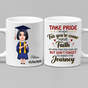 GeckoCustom Take Pride Congrats Grad Graduation mug, Custom Chibi ClipArt  HN590