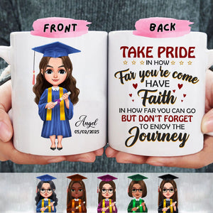 GeckoCustom Take Pride Congrats Grad Graduation mug, Custom Chibi ClipArt  HN590