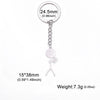 GeckoCustom Teamer Funny Fuxk You Middle Finger Stickman Keychain 2023 Cute Trend School Bag Car Key Pendant Couple New Trinket Gift Keyring Volleyball-S